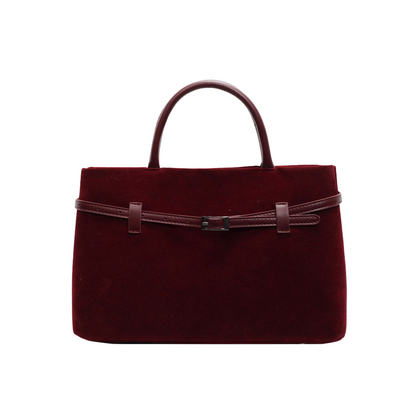 Embun Malam Faux Suede Tote