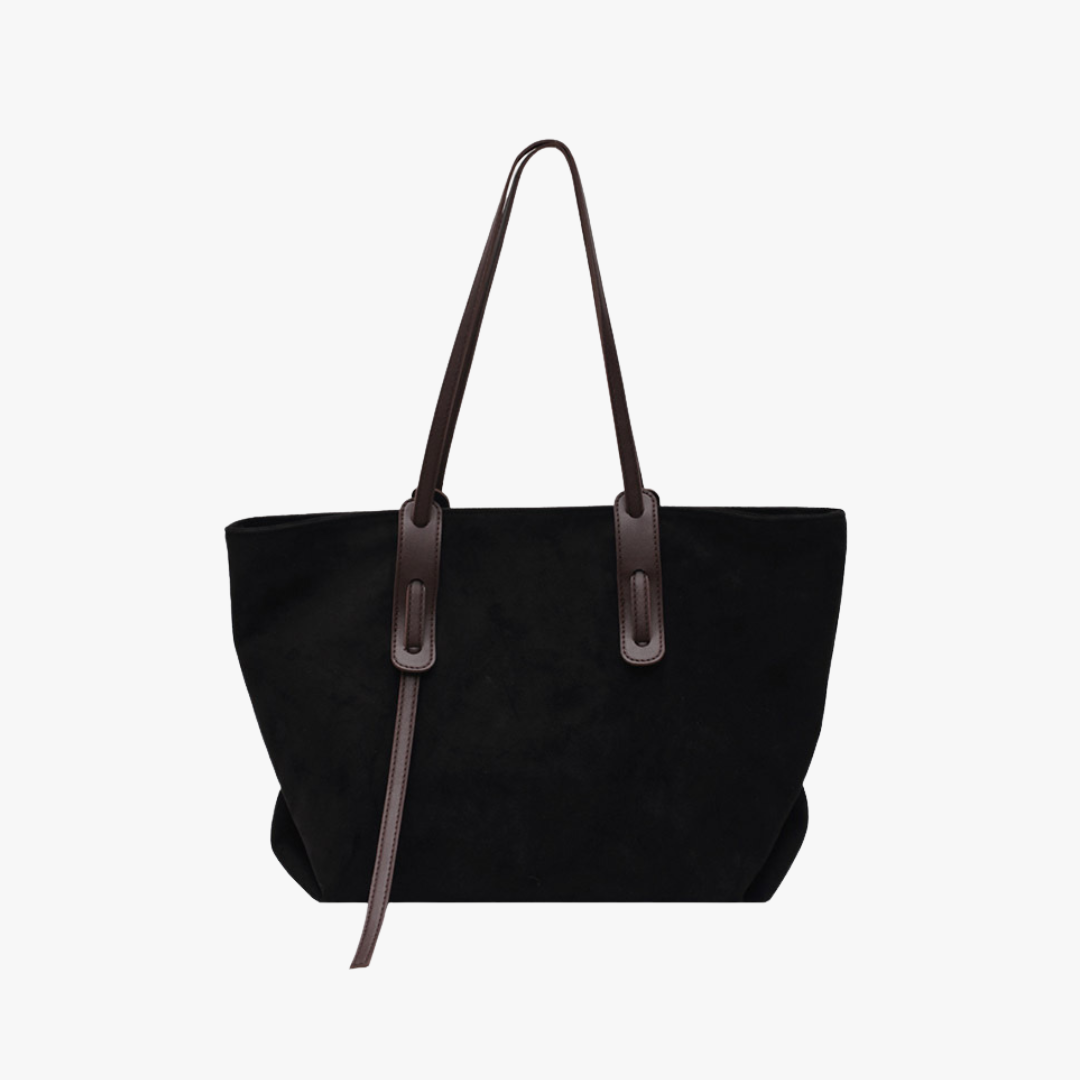 Embun Malam Selasih Suede Tote