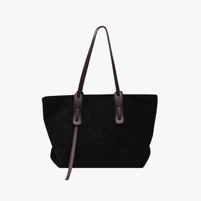 Embun Malam Selasih Suede Tote