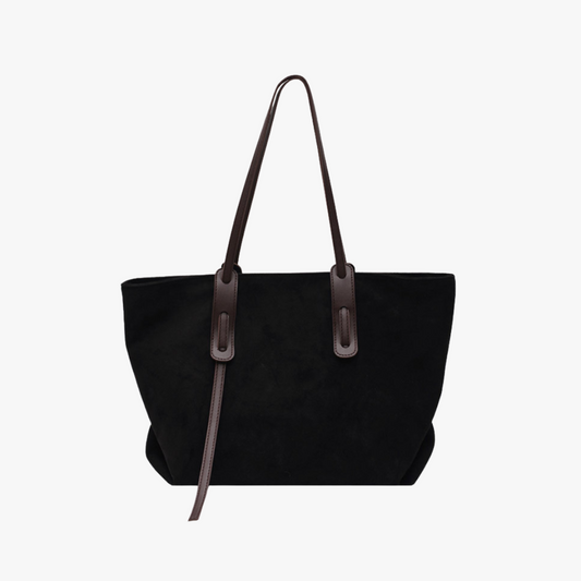 Embun Malam Selasih Suede Tote