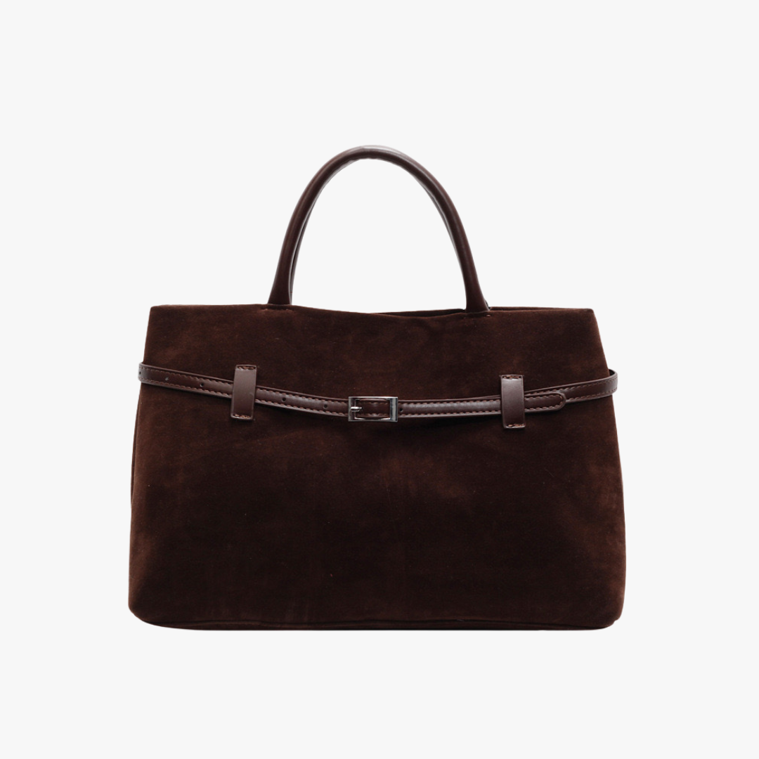 Embun Malam Faux Suede Tote