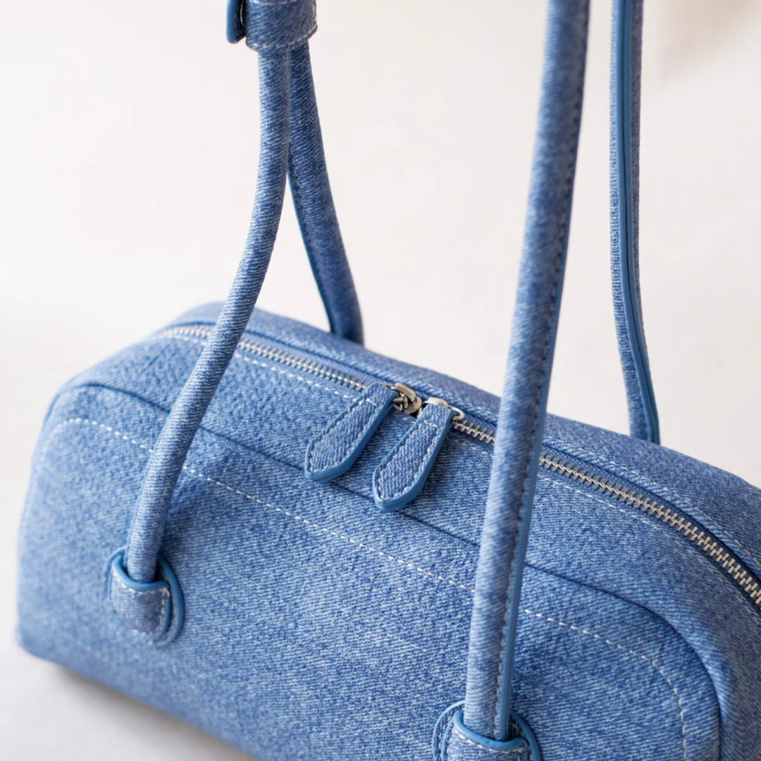 Gemalai Denim Elongated Bag