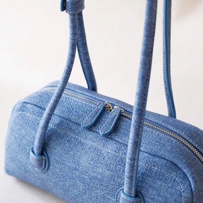 Gemalai Denim Elongated Bag