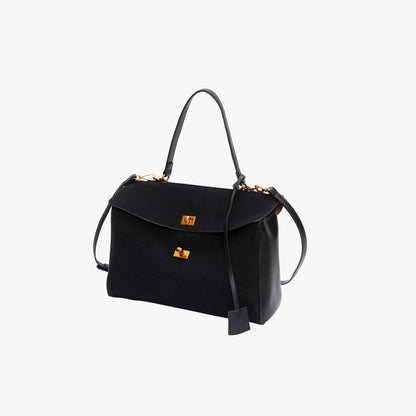 Embun Malam Suede Tote