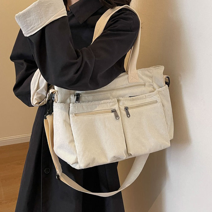 Bayang Sari Corduroy Tote