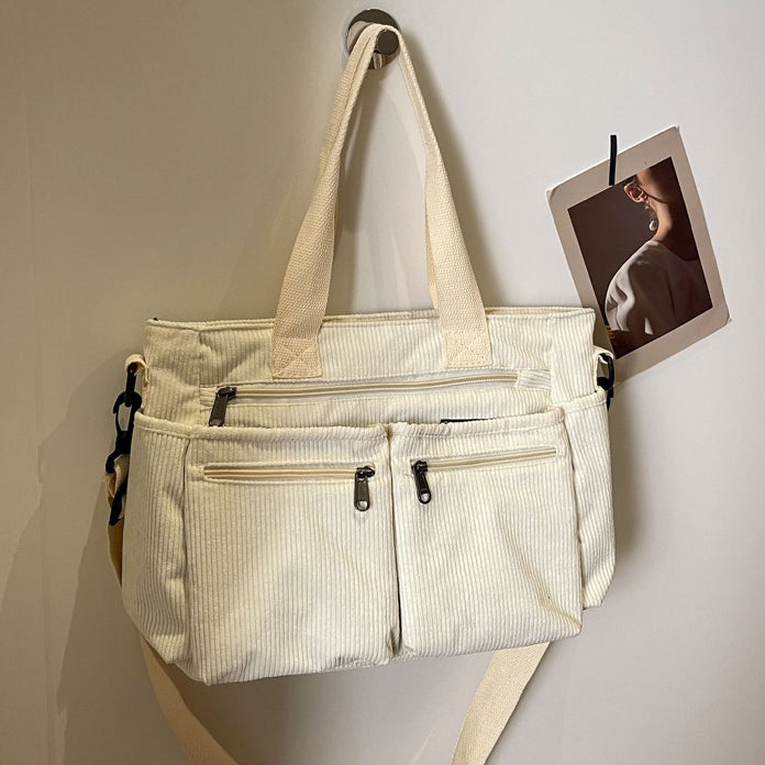 Bayang Sari Corduroy Tote