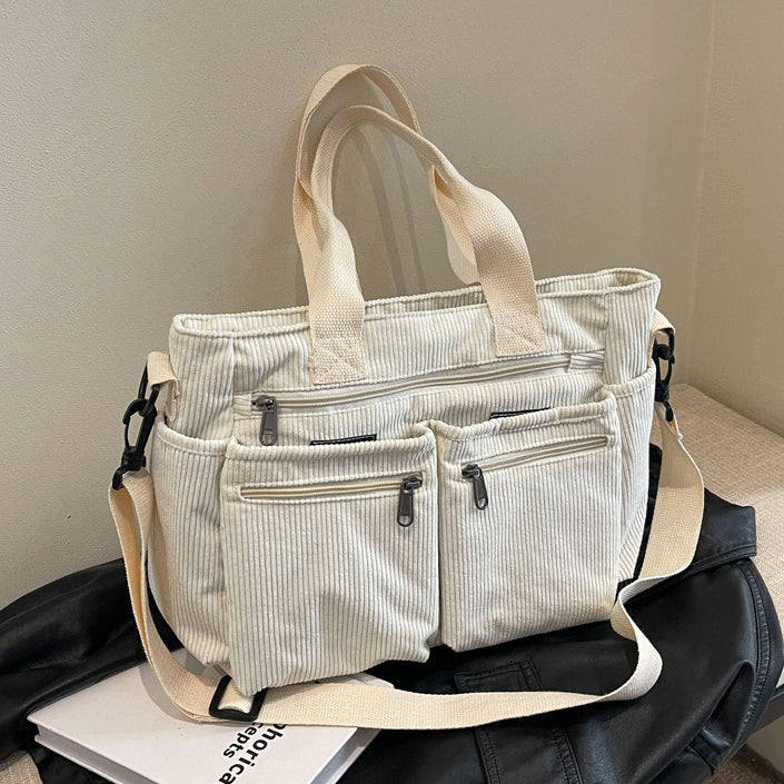 Bayang Sari Corduroy Tote