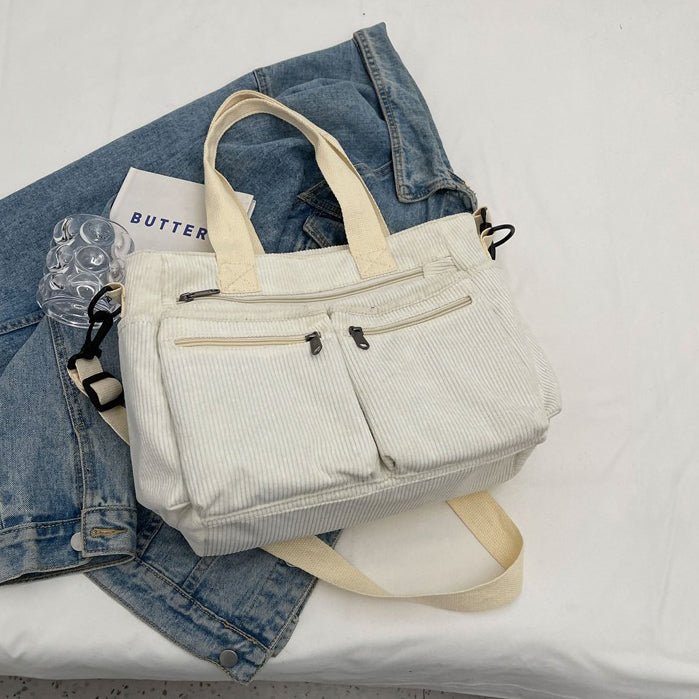 Bayang Sari Corduroy Tote