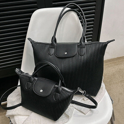 Embun Malam Pleated Tote