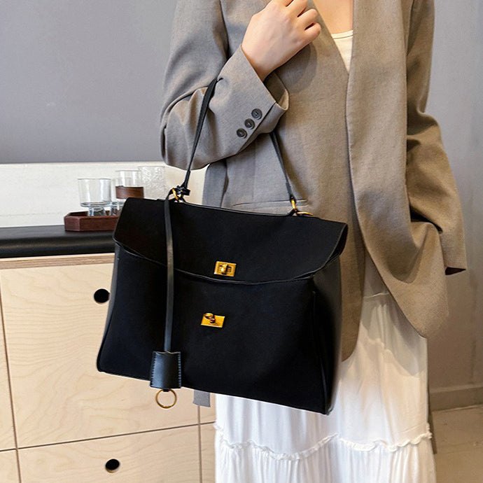 Embun Malam Suede Tote