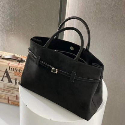 Embun Malam Faux Suede Tote