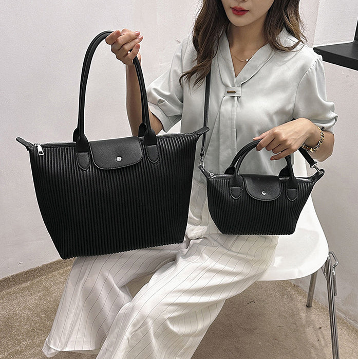 Embun Malam Pleated Tote