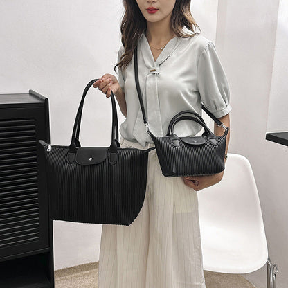 Embun Malam Pleated Tote