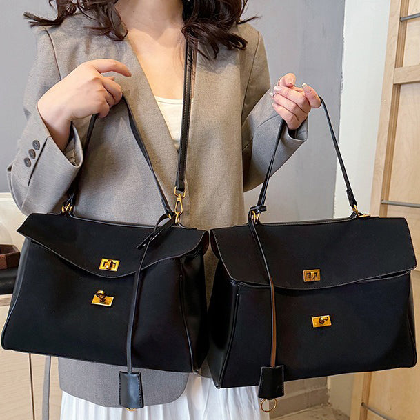 Embun Malam Suede Tote