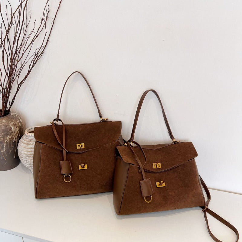 Embun Malam Suede Tote