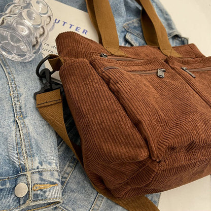 Bayang Sari Corduroy Tote