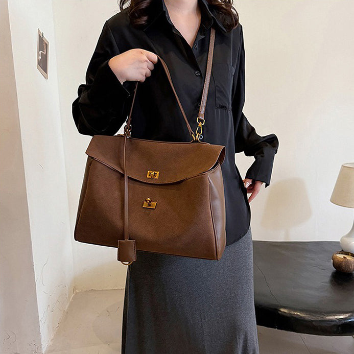 Embun Malam Suede Tote