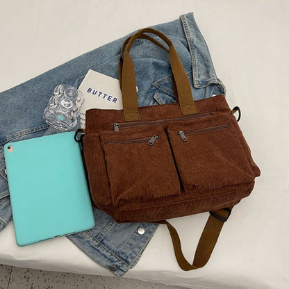 Bayang Sari Corduroy Tote