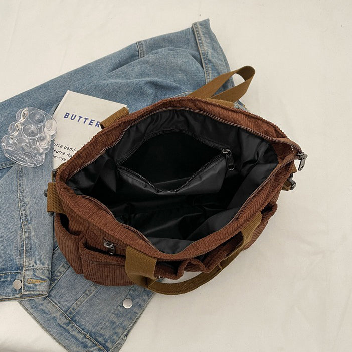 Bayang Sari Corduroy Tote