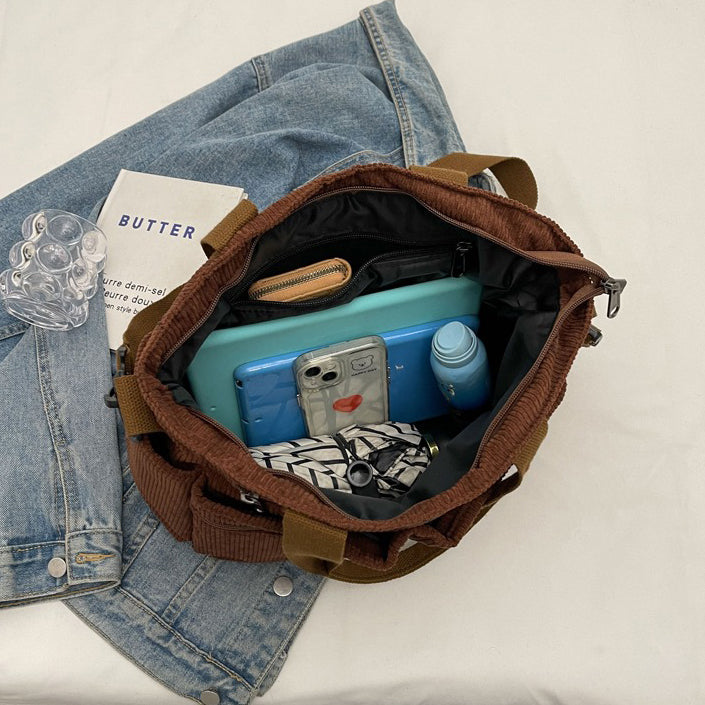 Bayang Sari Corduroy Tote