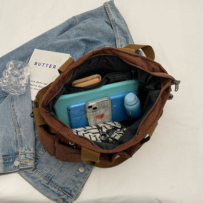 Bayang Sari Corduroy Tote