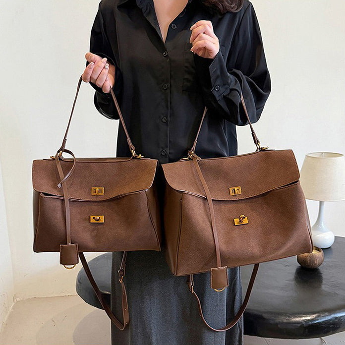 Embun Malam Suede Tote