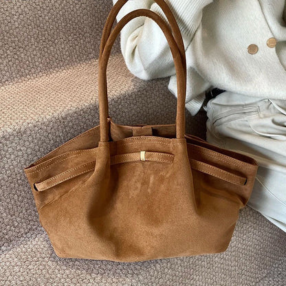 Bayang Sari Suede Tote