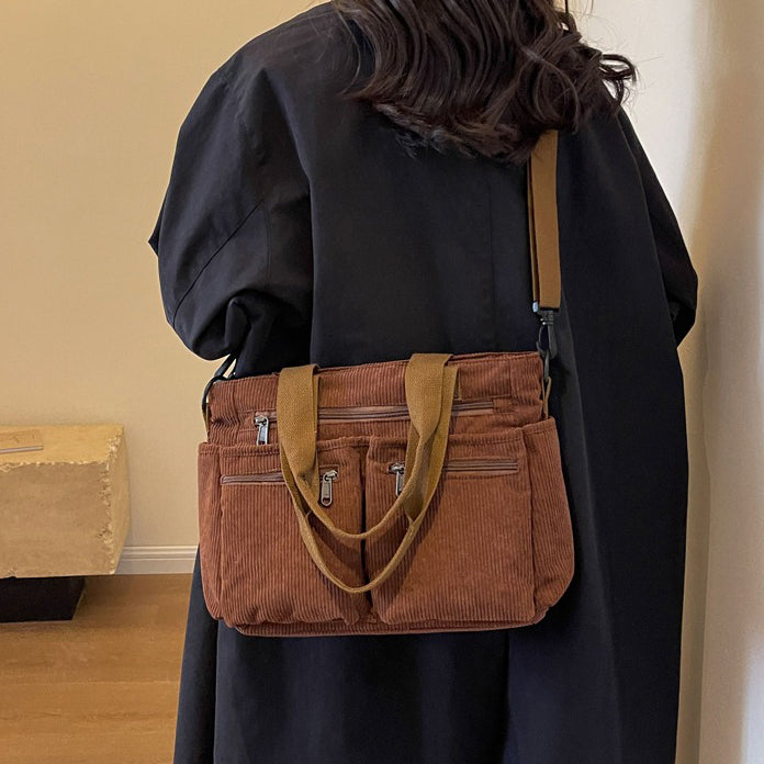 Bayang Sari Corduroy Tote