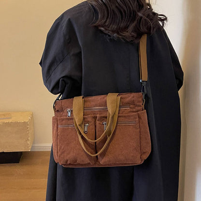 Bayang Sari Corduroy Tote