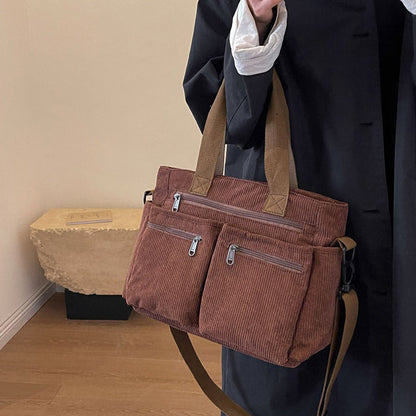 Bayang Sari Corduroy Tote