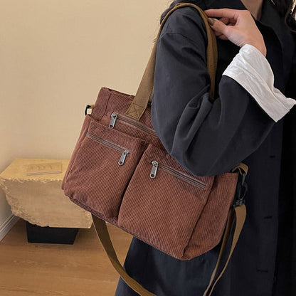 Bayang Sari Corduroy Tote