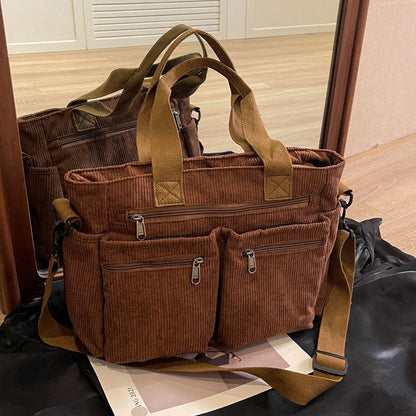 Bayang Sari Corduroy Tote