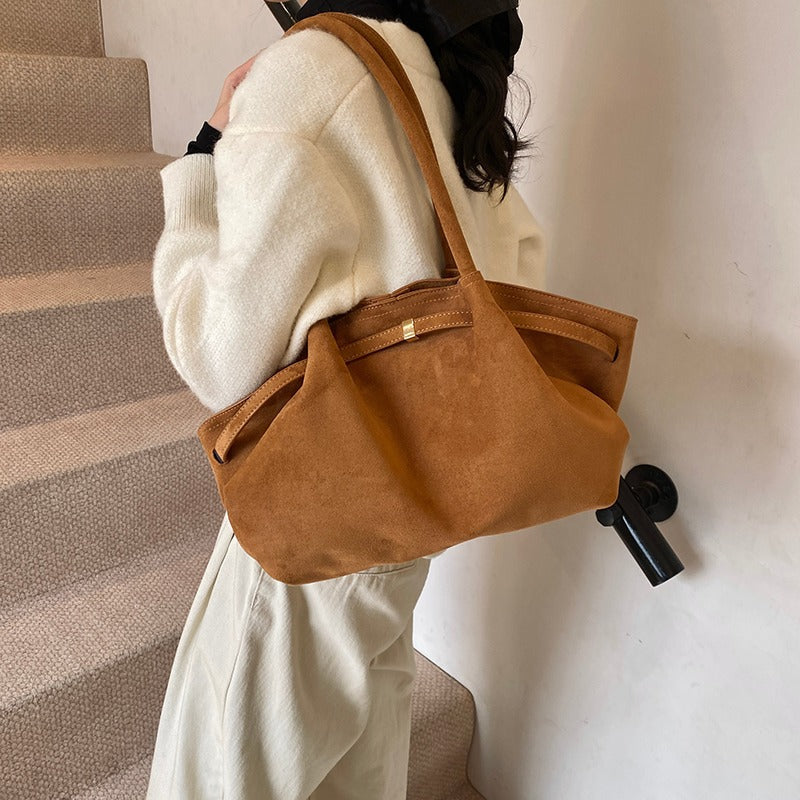 Bayang Sari Suede Tote