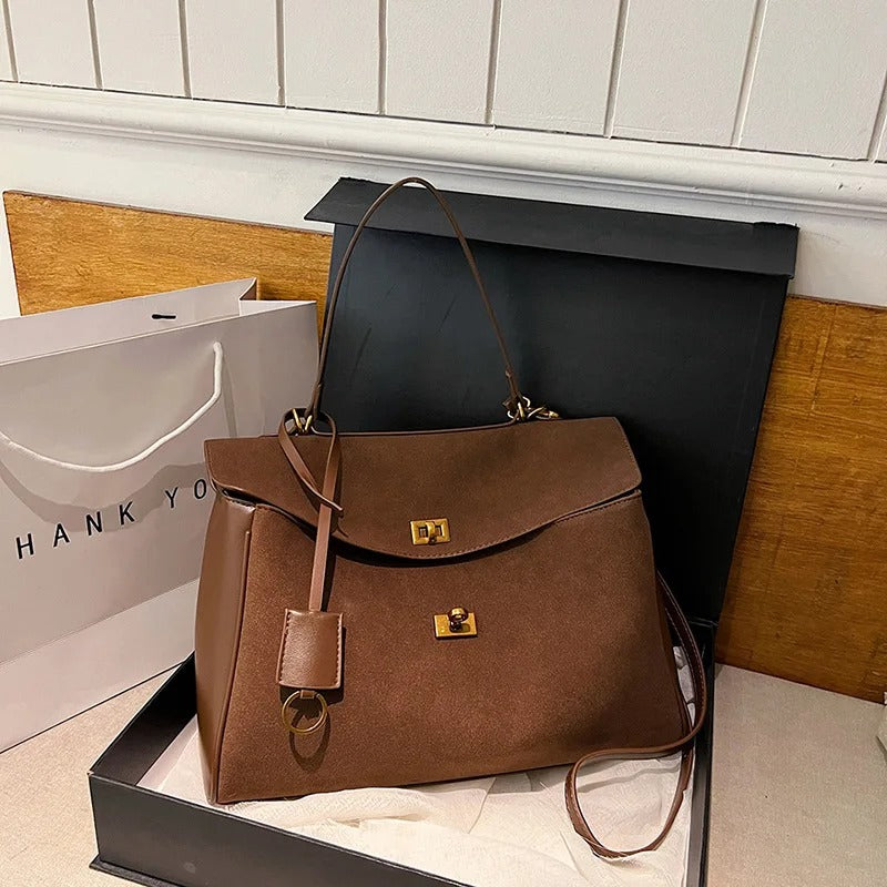 Embun Malam Suede Tote