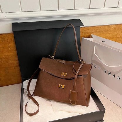 Embun Malam Suede Tote