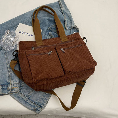 Bayang Sari Corduroy Tote