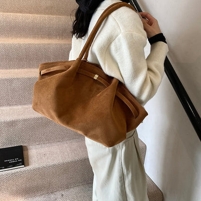 Bayang Sari Suede Tote