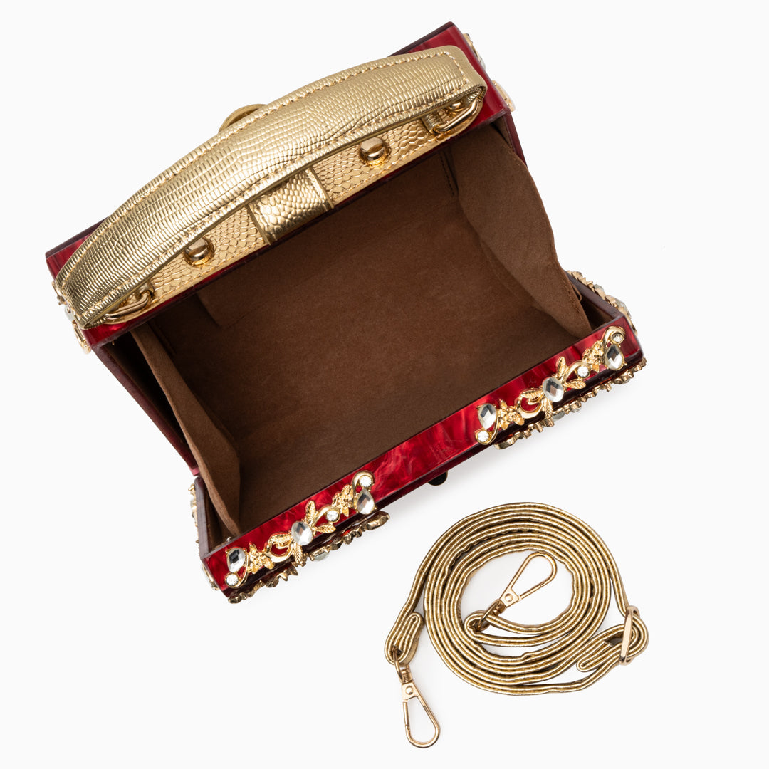 Ratna Sari Acrylic Box Handbag