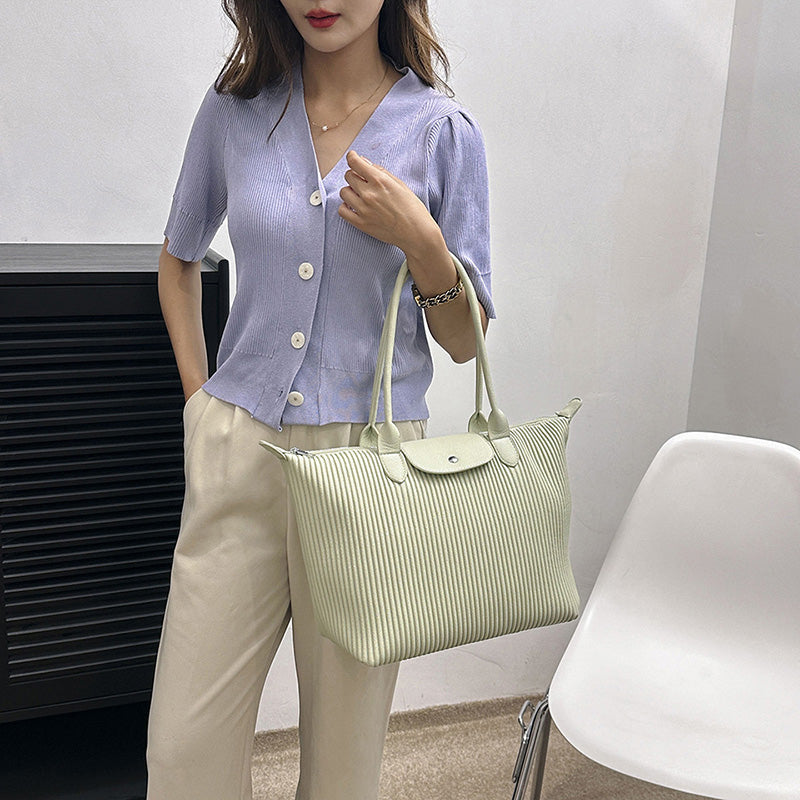 Embun Malam Pleated Tote