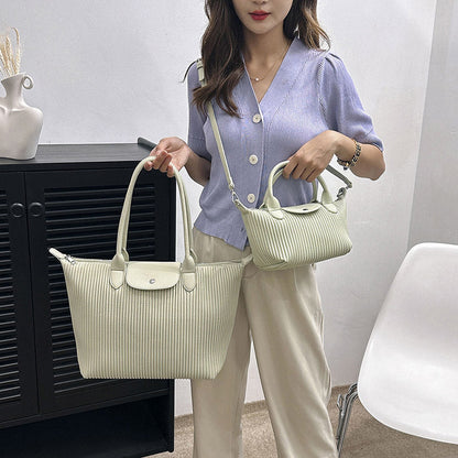 Embun Malam Pleated Tote