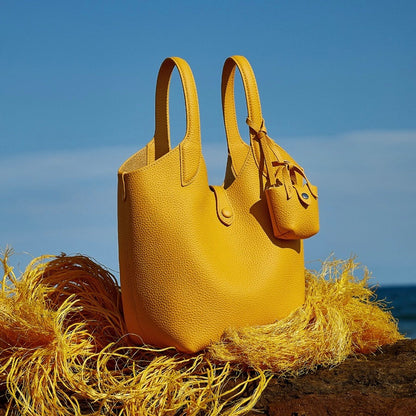 Bayang Sari Ibu Bucket Bag with Mini Pouch