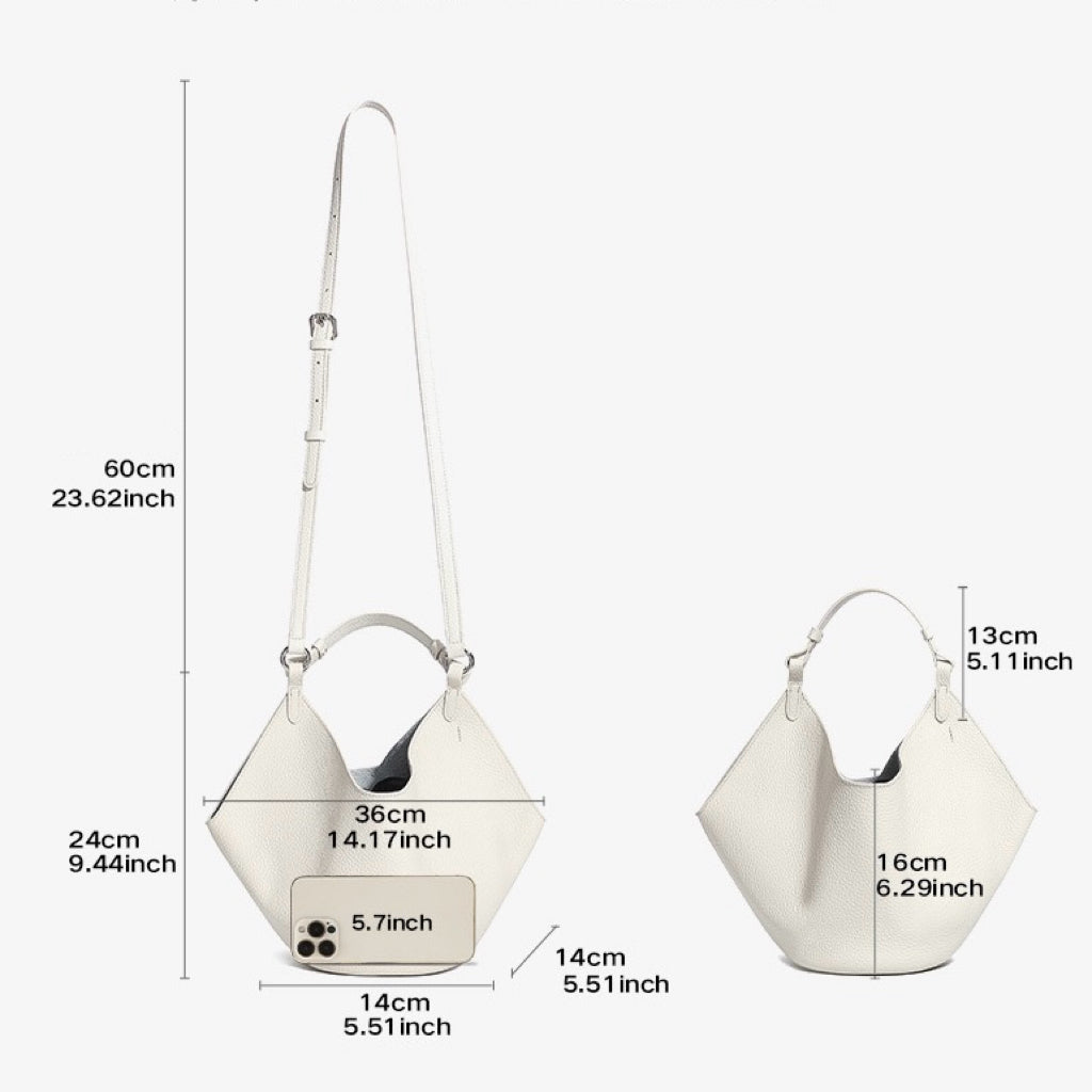 Embun Malam Kuntum Basket Tote Bag