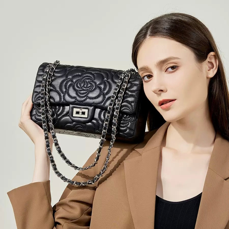 Embun Malam Mawarku Chain Crossbody Bag