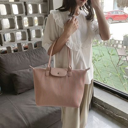 Embun Malam Pleated Tote