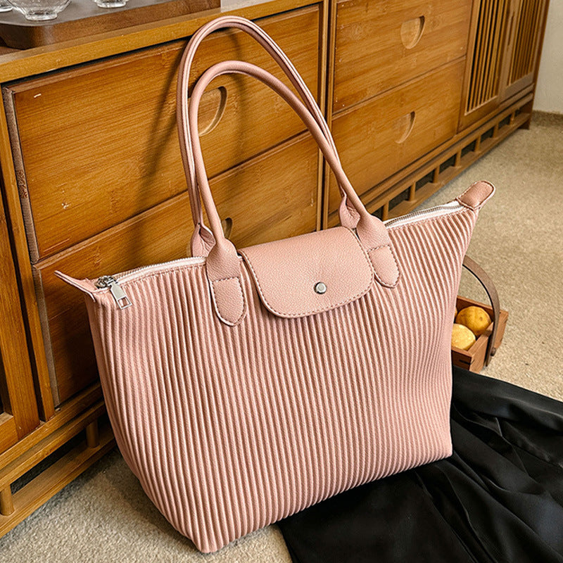 Embun Malam Pleated Tote