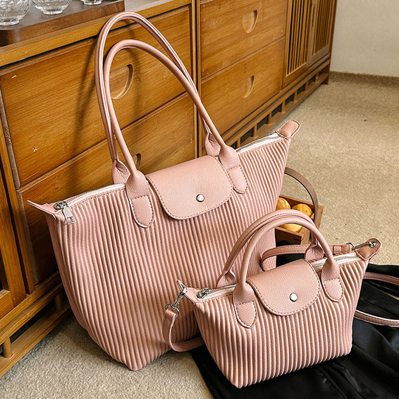 Embun Malam Pleated Tote