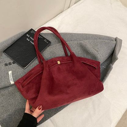 Bayang Sari Suede Tote