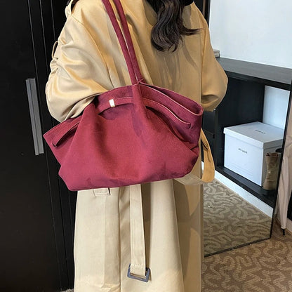 Bayang Sari Suede Tote