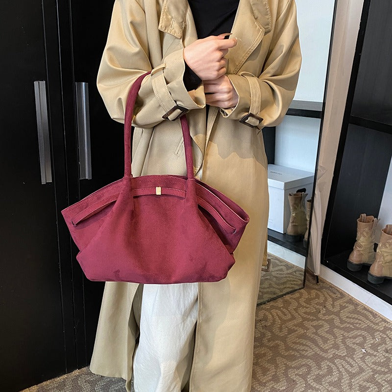 Bayang Sari Suede Tote