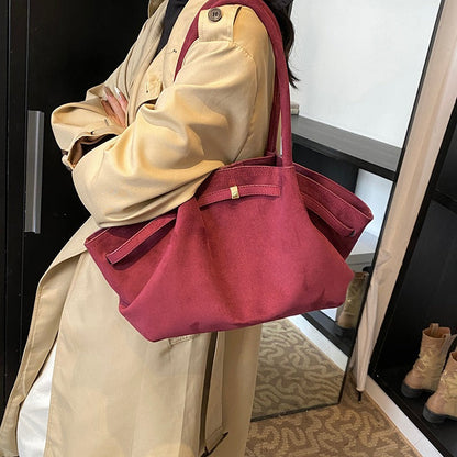 Bayang Sari Suede Tote